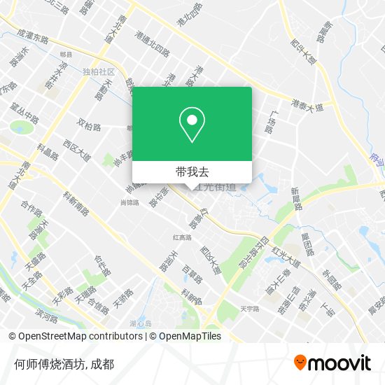 何师傅烧酒坊地图