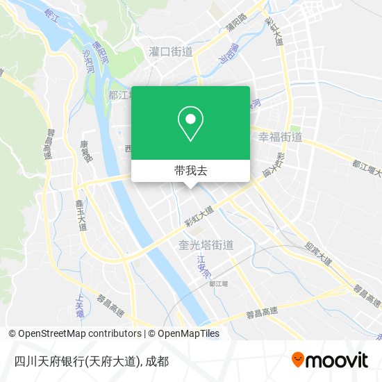 四川天府银行(天府大道)地图