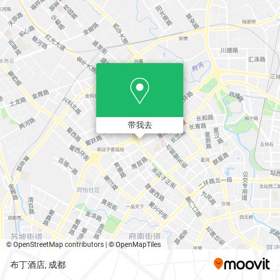 布丁酒店地图