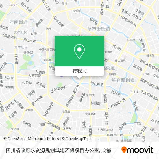 四川省政府水资源规划城建环保项目办公室地图