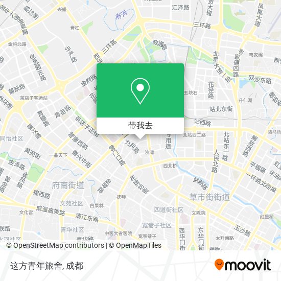 这方青年旅舍地图