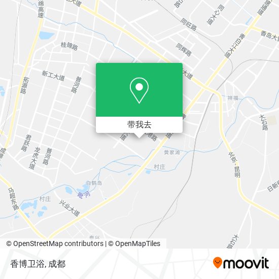 香博卫浴地图