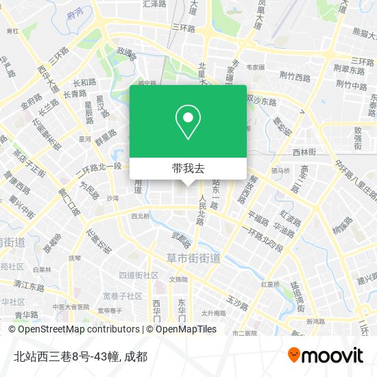 北站西三巷8号-43幢地图