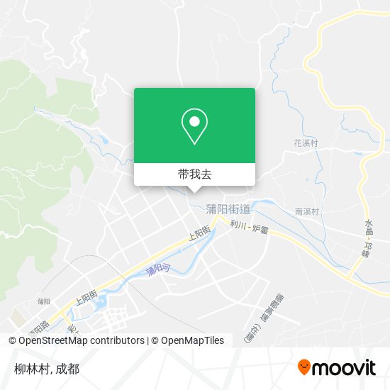 柳林村地图