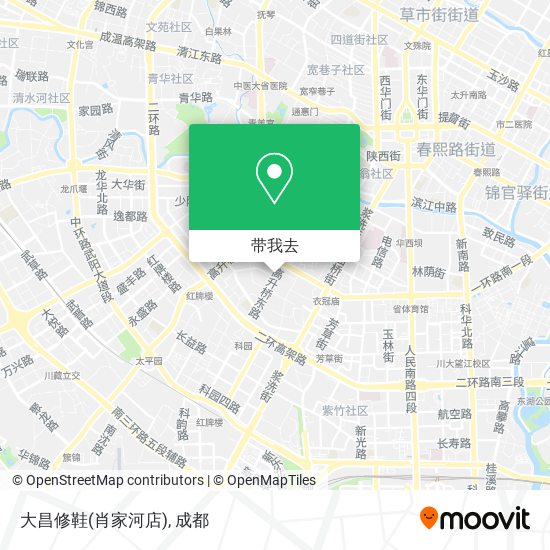 大昌修鞋(肖家河店)地图