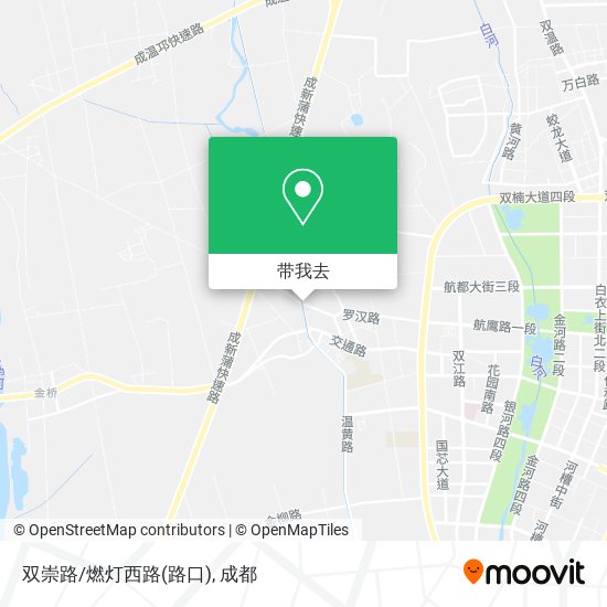 双崇路/燃灯西路(路口)地图