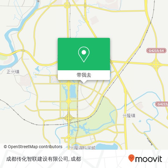 成都传化智联建设有限公司地图