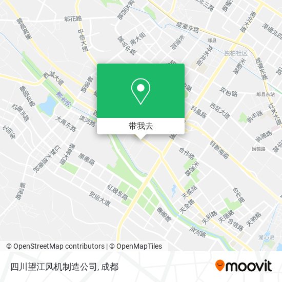 四川望江风机制造公司地图