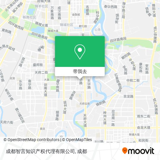 成都智言知识产权代理有限公司地图
