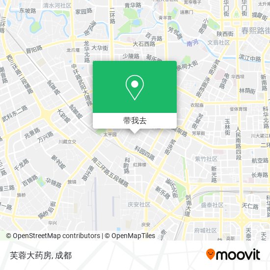 芙蓉大药房地图