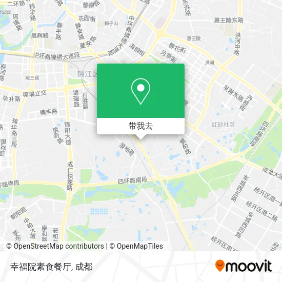 幸福院素食餐厅地图