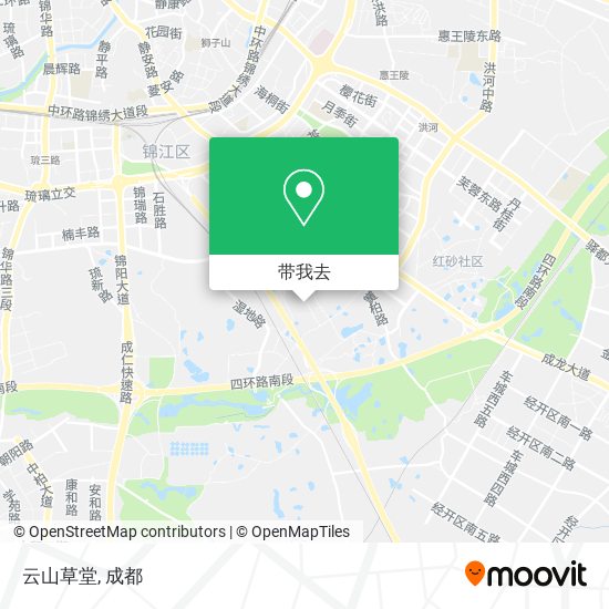 云山草堂地图