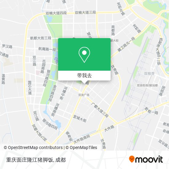 重庆面庄隆江猪脚饭地图