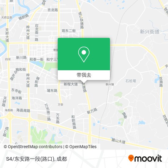 S4/东安路一段(路口)地图