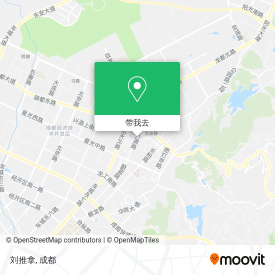 刘推拿地图