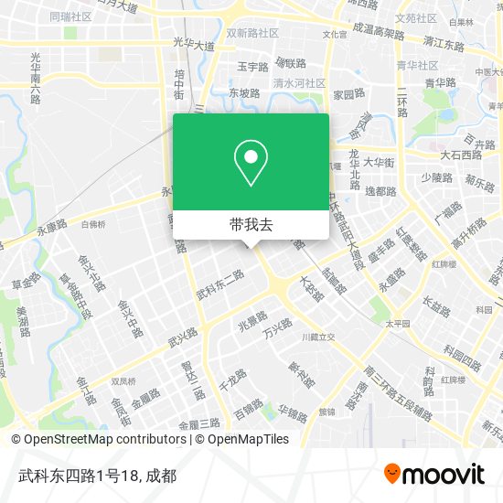 武科东四路1号18地图