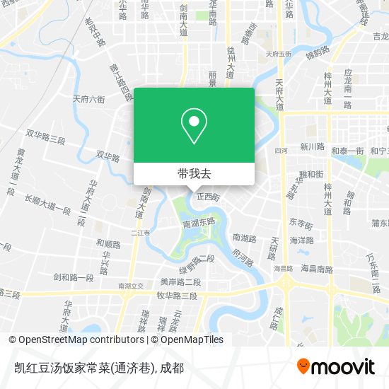 凯红豆汤饭家常菜(通济巷)地图