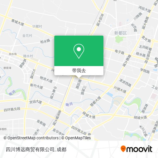 四川博远商贸有限公司地图