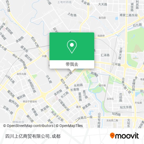 四川上亿商贸有限公司地图