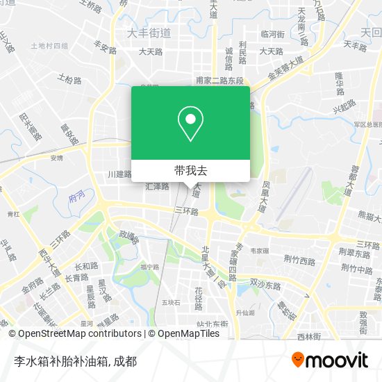 李水箱补胎补油箱地图