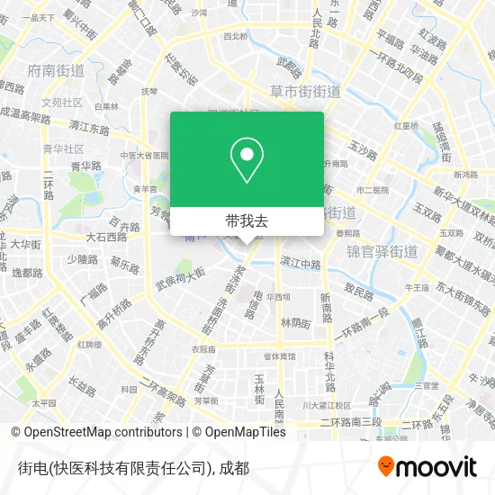 街电(快医科技有限责任公司)地图