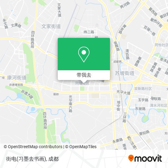 街电(习墨去书画)地图