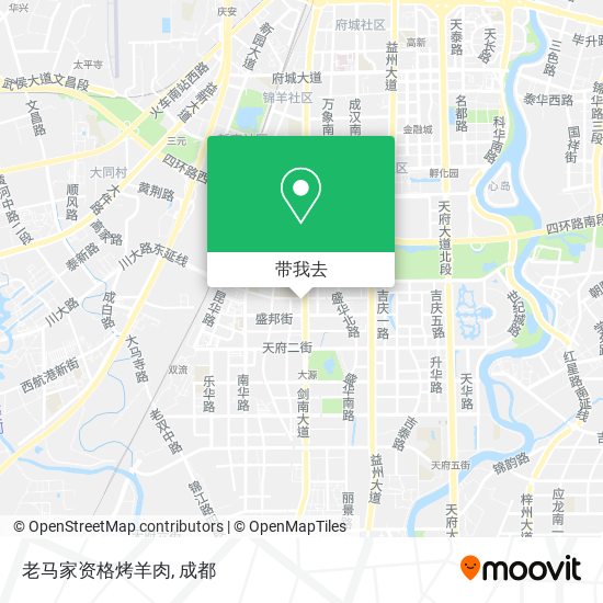 老马家资格烤羊肉地图