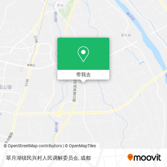 翠月湖镇民兴村人民调解委员会地图