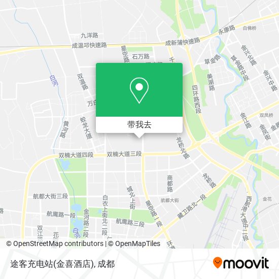 途客充电站(金喜酒店)地图