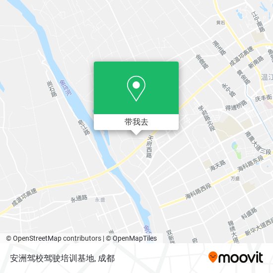 安洲驾校驾驶培训基地地图