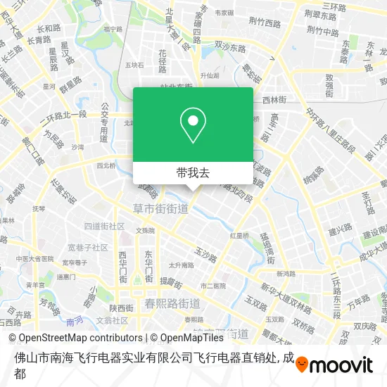 佛山市南海飞行电器实业有限公司飞行电器直销处地图