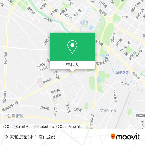 陈家私房菜(永宁店)地图
