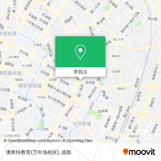 澳斯特教育(万年场校区)地图