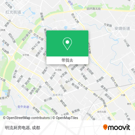 明流厨房电器地图