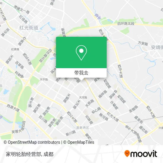 家明轮胎经营部地图