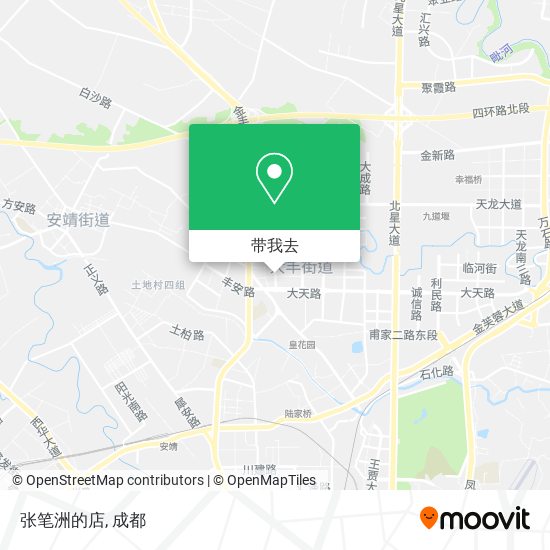 张笔洲的店地图