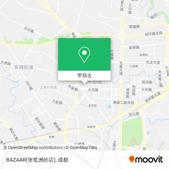 BAZAAR(张笔洲的店)地图