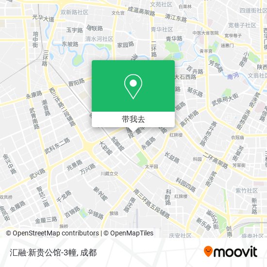 汇融·新贵公馆-3幢地图