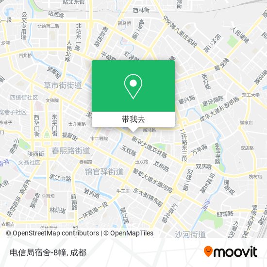 电信局宿舍-8幢地图