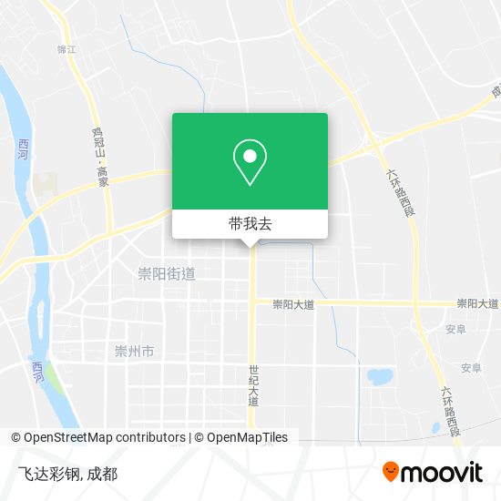 飞达彩钢地图