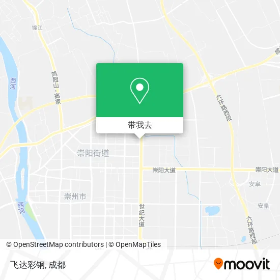 飞达彩钢地图