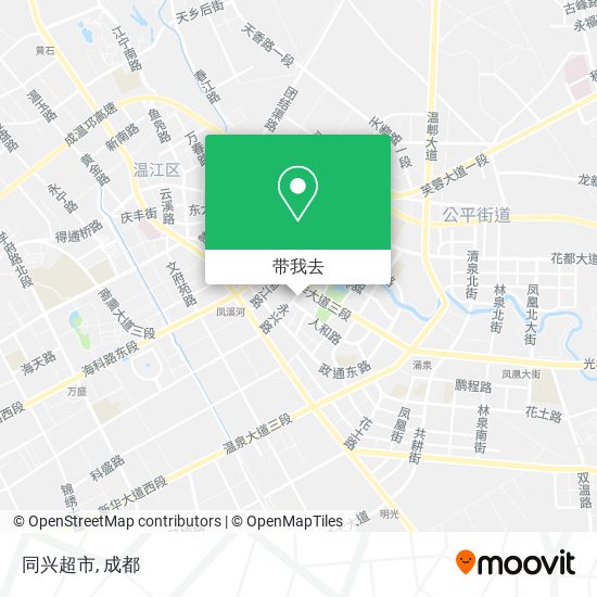 同兴超市地图