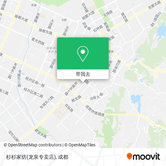 杉杉家纺(龙泉专卖店)地图