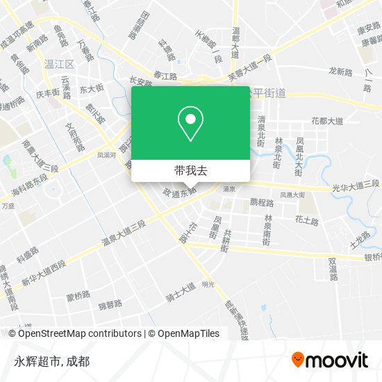 永辉超市地图