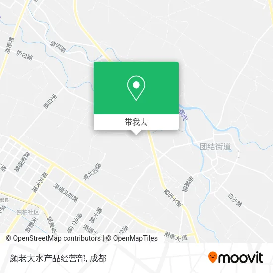 颜老大水产品经营部地图