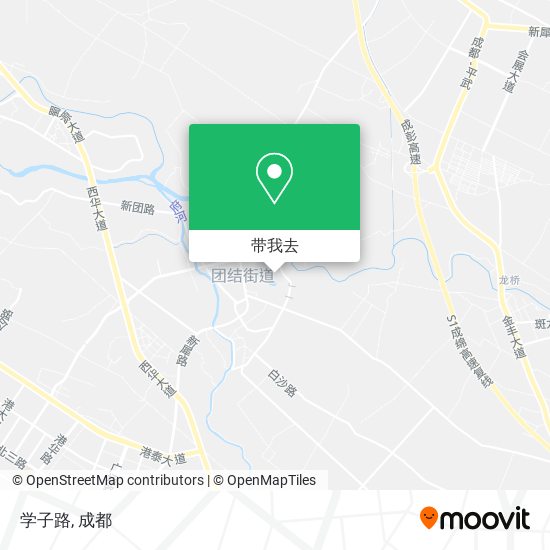 学子路地图