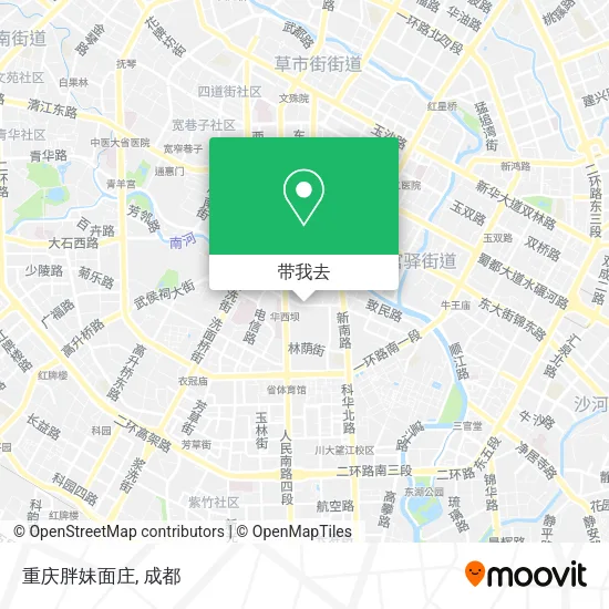 重庆胖妹面庄地图