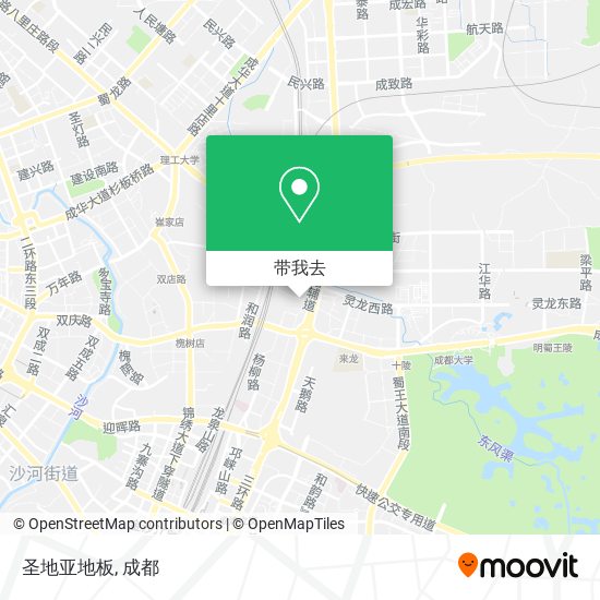 圣地亚地板地图