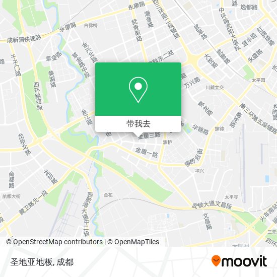 圣地亚地板地图
