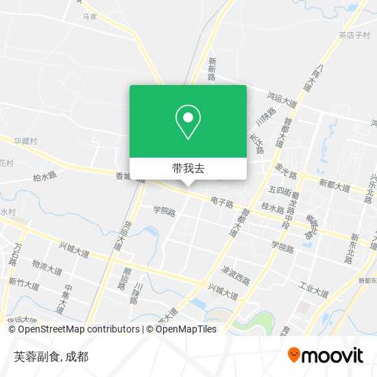 芙蓉副食地图